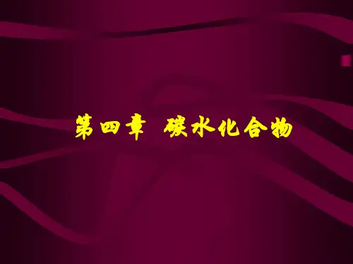 4第四章  碳水化合物(83张)