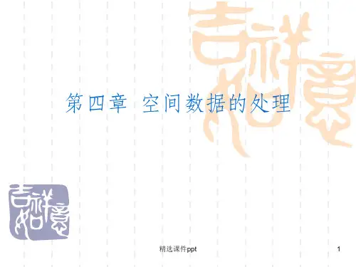 《空间数据的处理》PPT课件