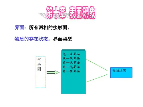 第十章界面化学