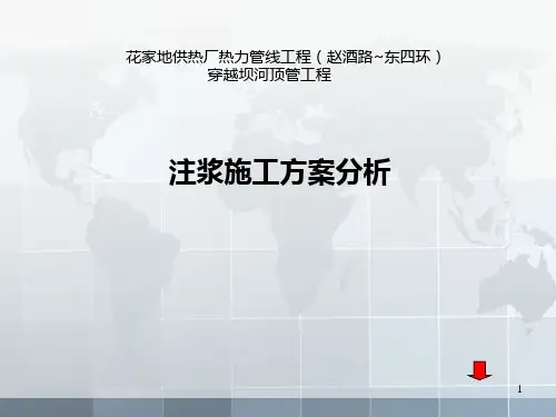 注浆方案分析PPT课件