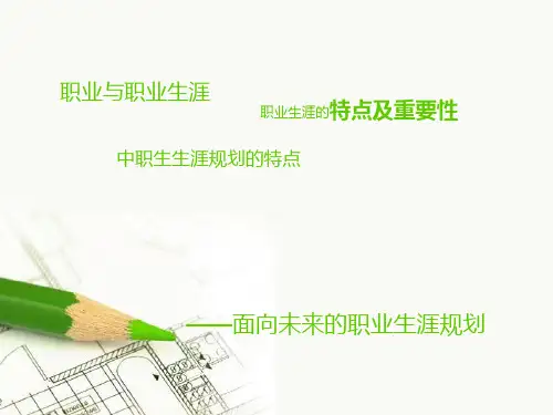 职业生涯规划第一单元第一课_PPT课件