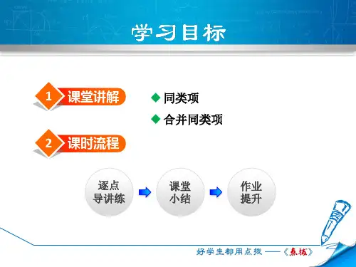 2.2.1  合并同类项(5)
