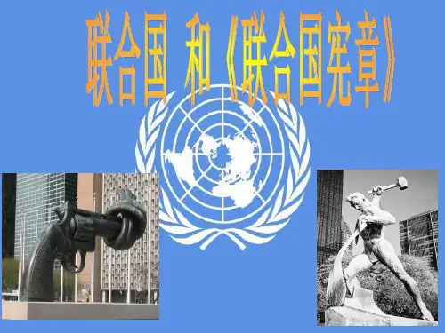 联合国和《联合国宪章》shao