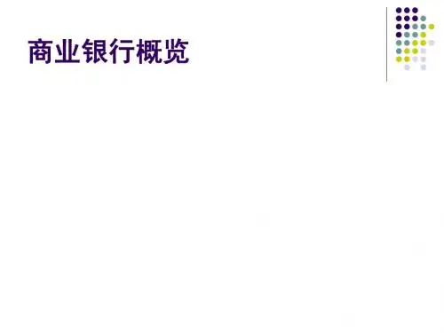商业银行概览