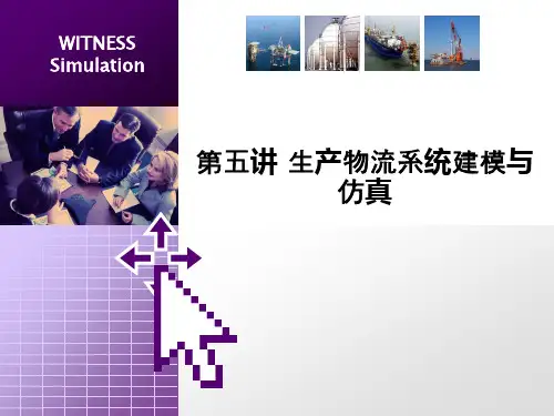 系统建模与仿真第05讲-生产物流系统可视化建模与仿真WITNESS
