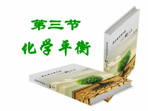 人教版化学选修四2.3化学平衡(共21张PPT)