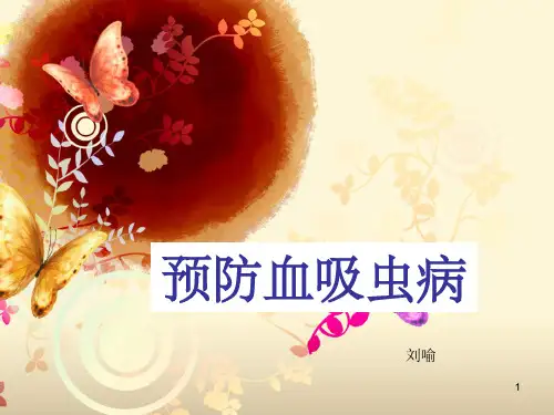 预防血吸虫ppt课件