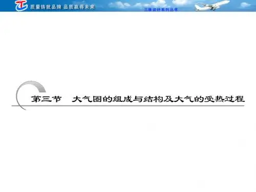大气圈的组成与结构 大气的受热过程