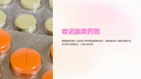 喹诺酮类药物