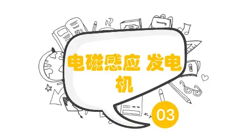 九下物理优质课件电磁感应 发电机课件