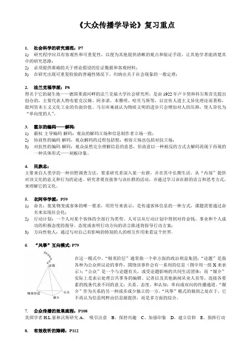 大众传播学导论