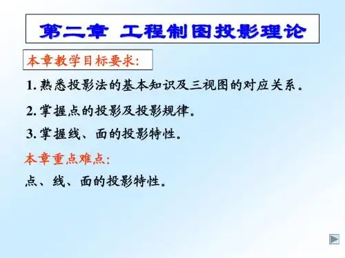 第二章 工程制图投影理论