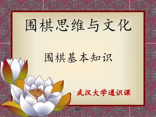围棋思维与文化PPT课件