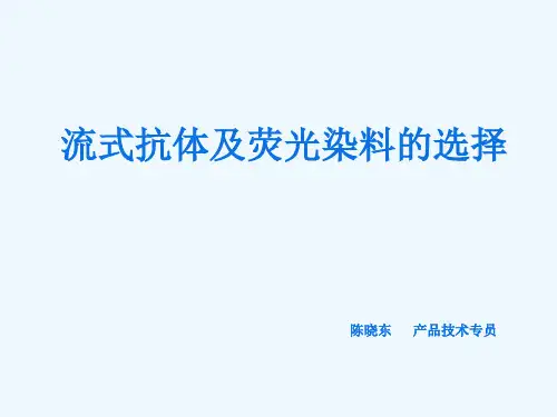 流式抗体及荧光染料的选择