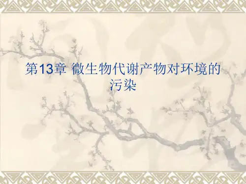第13章微生物代谢产物解析