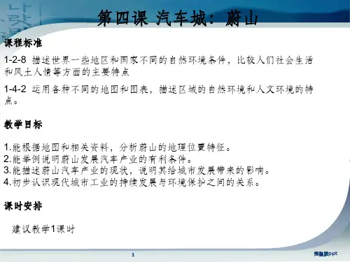 【学习课件】第四课汽车城：蔚山(3)