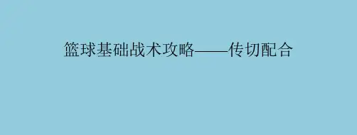 【篮球】人教高中体育7