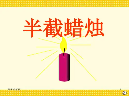 小学五年级下册语文 《半截蜡烛》优质课件PPT