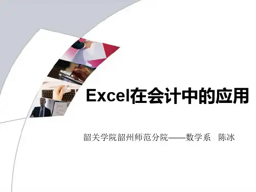 Excel在会计中的应用