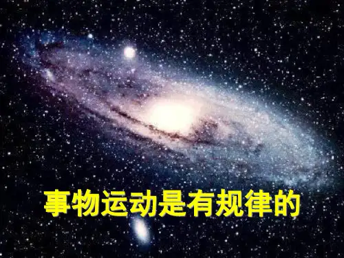 事物运动是有规律的PPT课件2 人教版