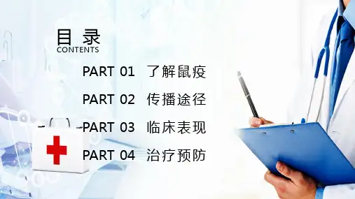 鼠疫防治科普知识精品PPT模板