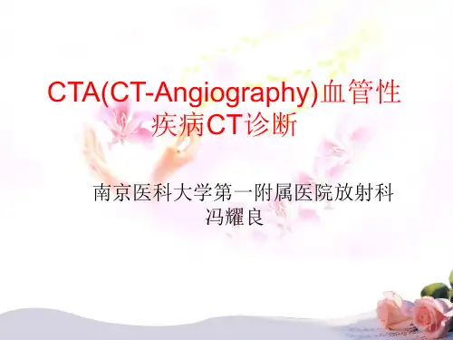 CTACTAngiography下肢血管成像ppt课件