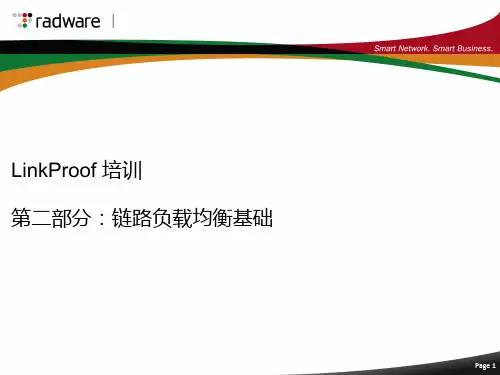 LinkProof_6.12.02_Part2-链路负载均衡基础
