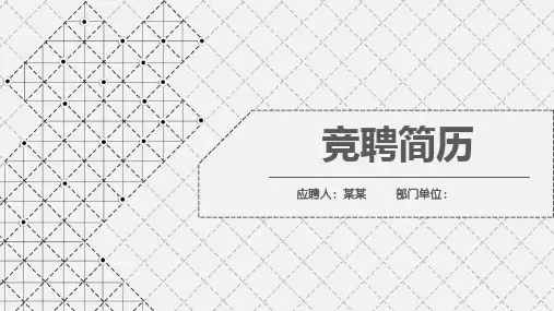 个人简历求职竞聘自我介绍PPT模板 (21)