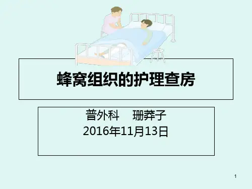 蜂窝组炎的护理查房课件
