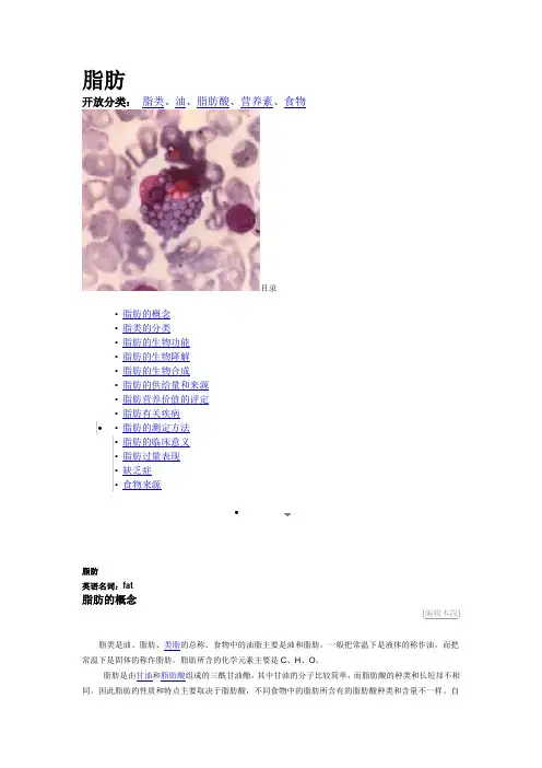 脂肪