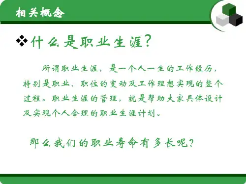 职业生涯规划