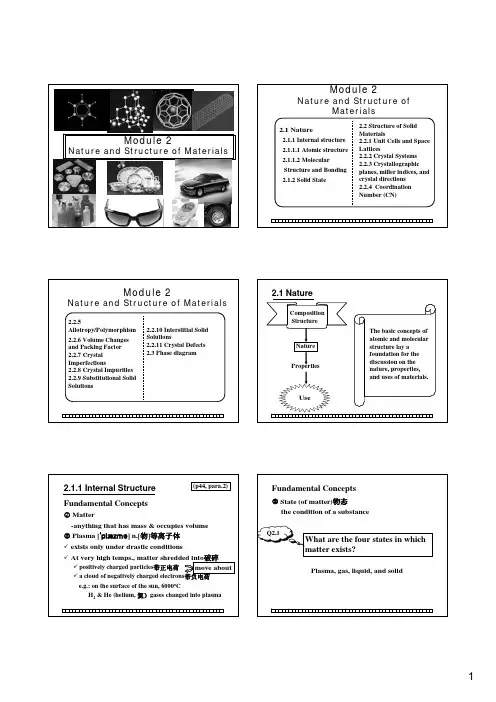北京化工大学材料导论PPT