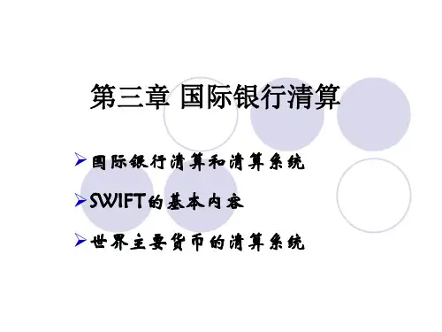 国际银行清算
