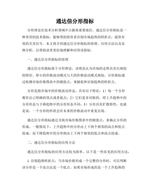通达信分形指标