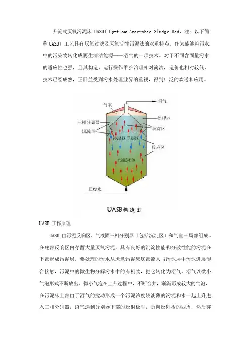 UASB升流式厌氧污泥床知识概述