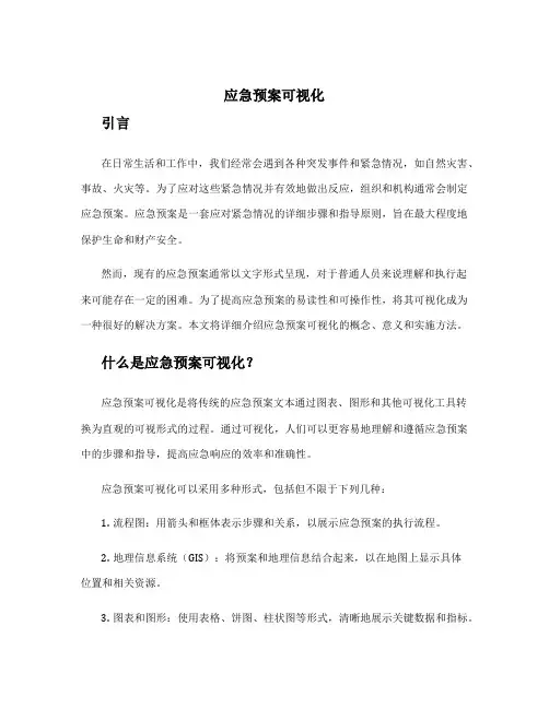 应急预案可视化