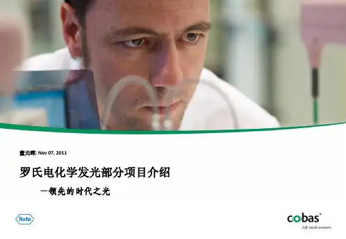 罗氏电化学发光项目介绍课件