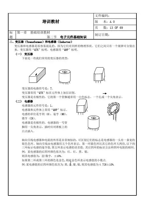 变压器和电感基础知识