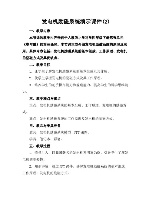 发电机励磁系统演示课件(2)