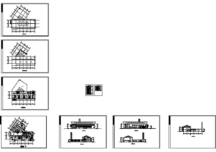 某医院传染病房建筑设计图
