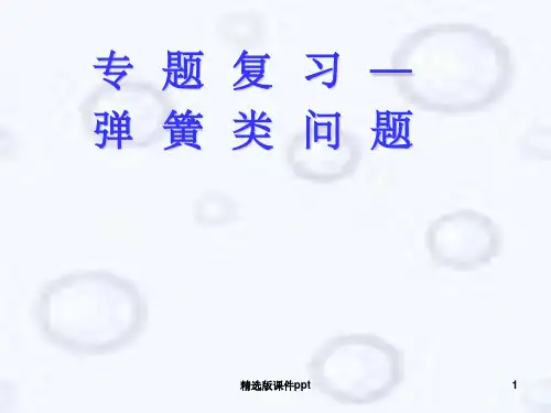弹簧问题(能量)