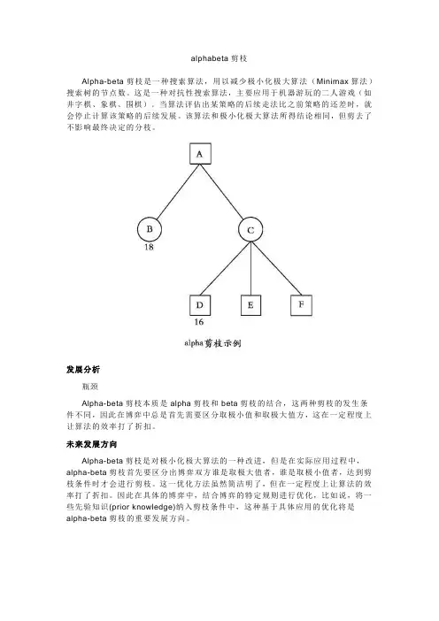alphabeta剪枝