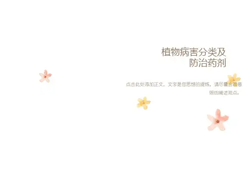 植物病害分类及药剂经典