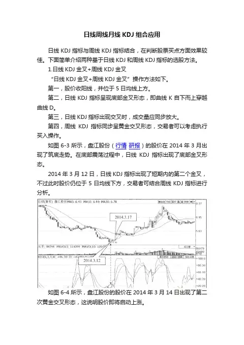 日线周线月线KDJ组合应用