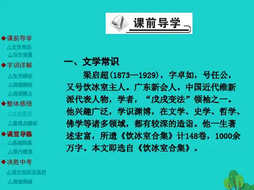九年级语文上册第2单元5敬业与乐业课件新版新人教版