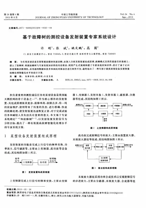 基于故障树的测控设备发射装置专家系统设计