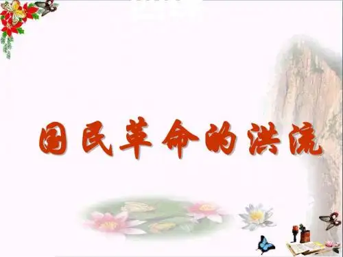 国民革命的洪流ppt3