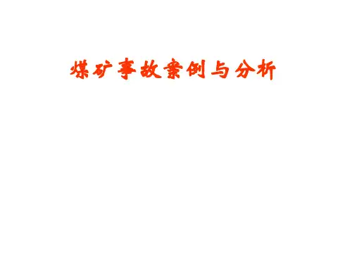 煤矿特大安全生产事故典型案例(20060412)