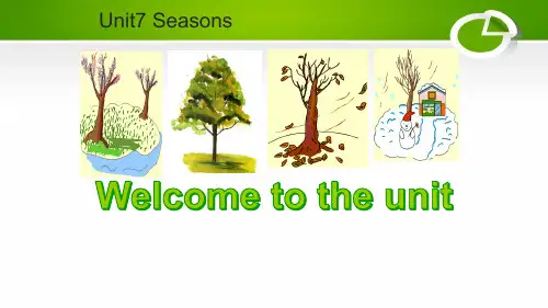 Unit 7 Welcome to the unit(课件)-八年级英语上册(牛津译林版)