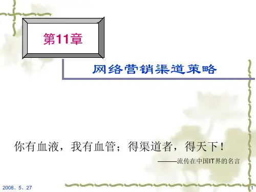 网络营销渠道策略(PPT52页).pptx